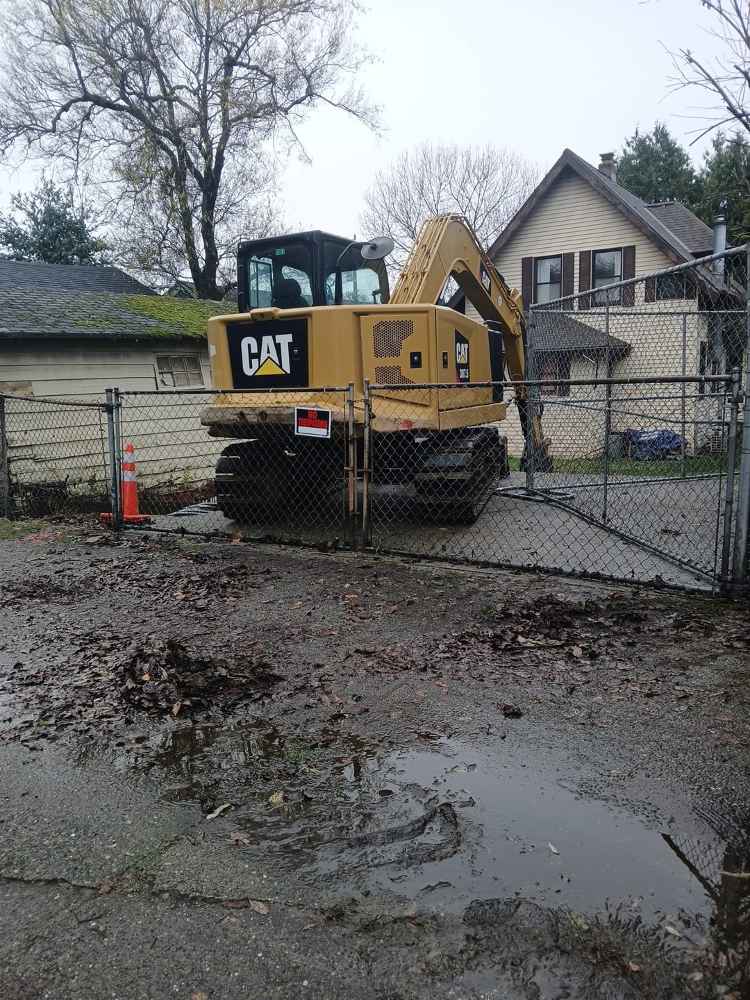 Underbrush removal and land clearing